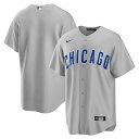 【公式グッズ】MLB カブス レプリカ ユニフォーム Nike ナイキ メンズ グレイ (Men's Nike Replica Team Jersey)