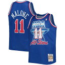 NBA ウェスタンカンファレンス カール・マローン ユニフォーム Mitchell & Ness(ミッチェル&ネス) メンズ ロイヤル (MNC NBA HWC...