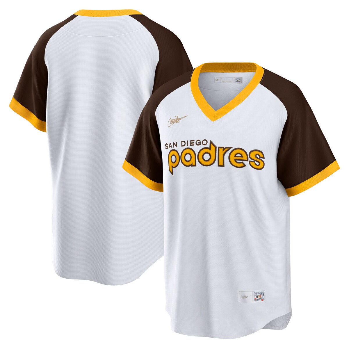 MLB パドレス ユニフォーム Nike ナイキ メンズ ホワイト (MLB Nike Men's Official Cooperstown Team Jersey)