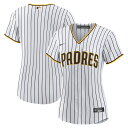 【公式グッズ】MLB パドレス レプリカ ユニフォーム Nike ナイキ レディース ホワイト (Nike 2020 Women's Replica Team ...