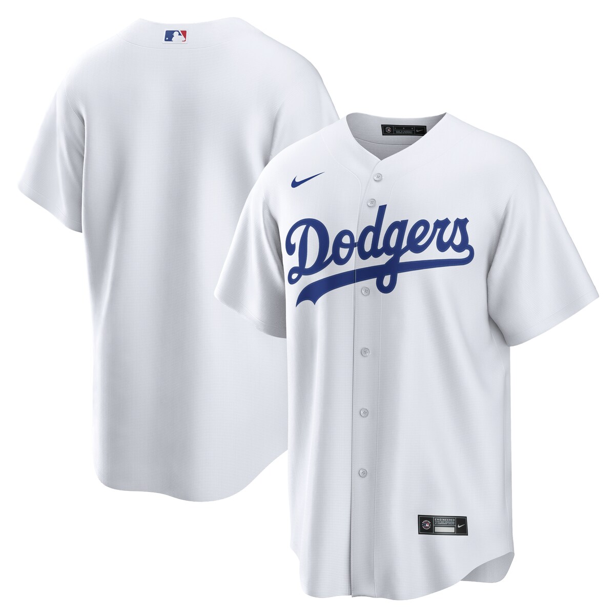 MLB ドジャース レプリカ ユニフォーム Nike ナイキ メンズ ホワイト (Men's Nike Replica Team Jersey)