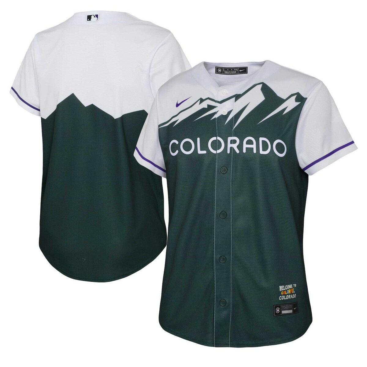 MLB ロッキーズ レプリカ ユニフォーム Nike ナイキ キッズ ホワイト (Youth Nike City Connect Team Jersey - 2022)