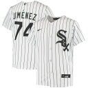 Your young Chicago White Sox fan is continually in awe of what Eloy Jimenez is capable of on the diamond. Help them show support for one of the game's best with this Player jersey from Nike. It features a detailed replica design to make your youngster's game day experience all the more special.Jersey Color Style: HomeReplicaMaterial: 100% PolyesterImportedHeat-sealed jock tag at hemMachine wash, tumble dry lowOfficially licensedBrand: NikeReplica JerseyHeat-sealed tackle twill applique name and numbersRounded droptail hemFull-button front