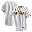 【公式グッズ】MLB パドレス レプリカ ユニフォーム Nike ナイキ メンズ ホワイト (Nike 2020 Men's Replica Team Jers...