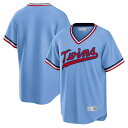 【公式グッズ】MLB ツインズ ユニフォーム Nike ナイキ メンズ ライトブルー (MLB Nike Men's Official Cooperstown ...