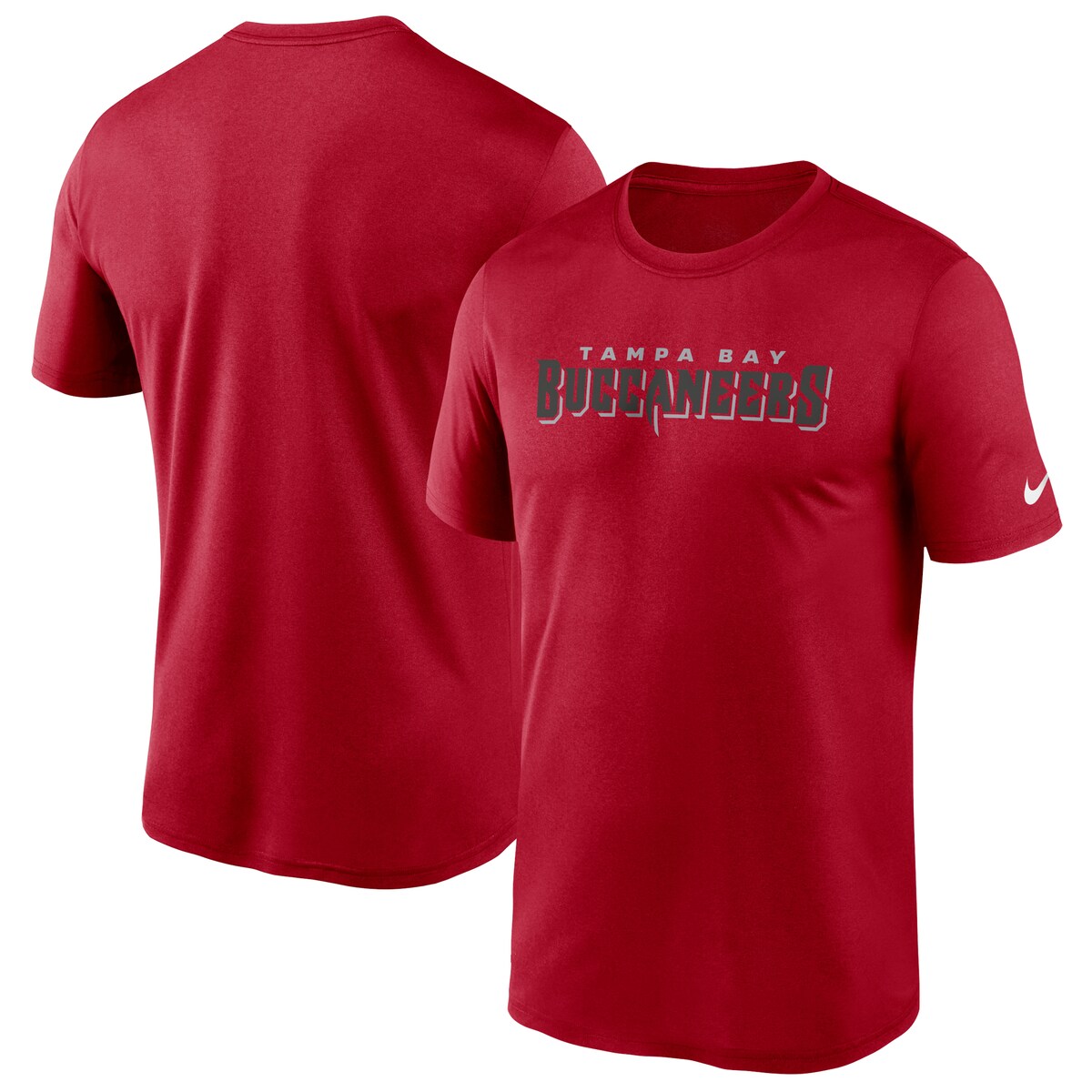 【公式グッズ】NFL バッカニアーズ Tシャツ Nike/ナイキ メンズ レッド (Mens Fan Gear Legend Wordmark SST)
