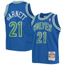 Your kiddo may be a newcomer to the ranks of the Minnesota Timberwolves faithful, but they still take the time to honor one of the best to wear the team's uniform. Before the next game tips off, help your youngster pay homage to the franchise's storied past while also recognizing one of its all-time brightest stars with this Kevin Garnett 1995-96 Hardwood Classics Swingman jersey from Mitchell & Ness. Its throwback-inspired design and player-specific graphics are sure to remind fellow fans of all their favorite Minnesota Timberwolves moments, both past and present.SleevelessOfficially licensedSwingman ThrowbackMaterial: 100% PolyesterMachine wash with garment inside out, tumble dry lowStitched tackle twill graphicsSide splits at hemMesh fabricImportedWoven jock tag at hemHeat-sealed NBA LogomanBrand: Mitchell & Ness