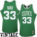 【公式グッズ】NBA セルティックス ラリー・バード ユニフォーム Mitchell & Ness ミッチェル&ネス メンズ グリーン (HWC AUTH)