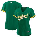 MLB アスレチックス レプリカ ユニフォーム Nike ナイキ レディース グリーン (Women's Nike Official Replica Jersey)