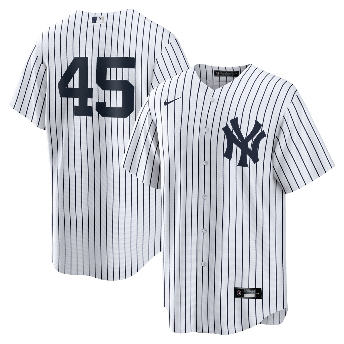 MLB ヤンキース ゲリット・コール レプリカ ユニフォーム Nike ナイキ メンズ ホワイト (Men's MLB Nike Official Replica Player Jersey)