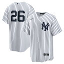 【公式グッズ】MLB ヤンキース D.J.ルメイヒュー レプリカ ユニフォーム Nike ナイキ メンズ ホワイト (Men's MLB Nike Offici...