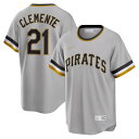 【公式グッズ】MLB パイレーツ ロベルト・クレメンテ ユニフォーム Nike ナイキ メンズ グレイ (MLB Nike Men's Official Coo...