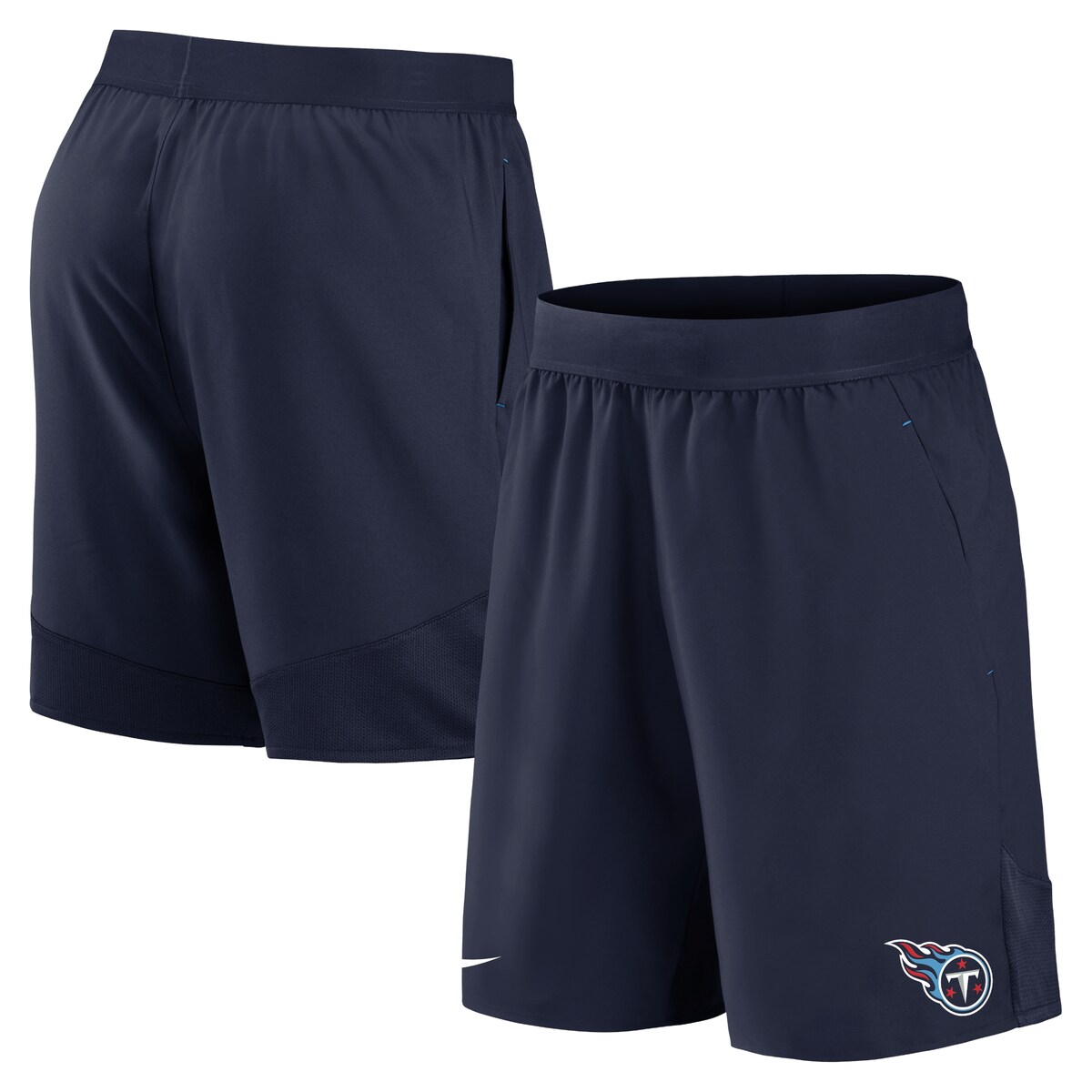 ナイキ ルームウェア メンズ NFL タイタンズ ショートパンツ Nike ナイキ メンズ ネイビー (22 Mens Nike Stretch Woven Short)