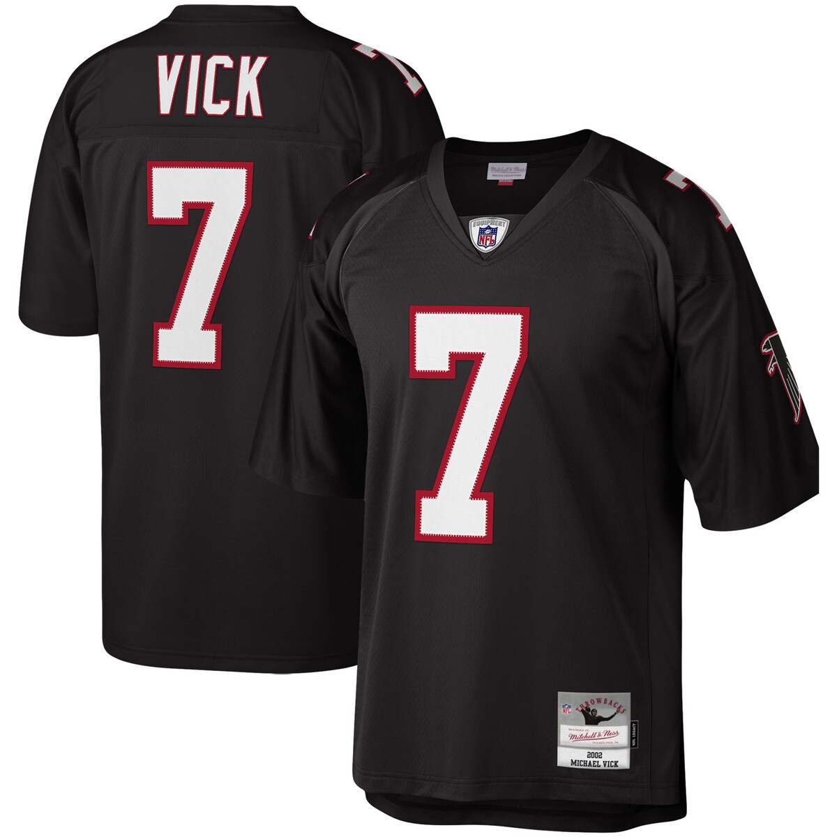 NFL ファルコンズ マイケル・ビック レプリカ ユニフォーム Mitchell & Ness（ミッチェル＆ネス） メンズ ブラック (Men's MNC Legacy Replica Jersey)