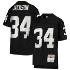NFL レイダース ボー・ジャクソン ユニフォーム Mitchell & Ness（ミッチェル＆ネス） キッズ ブラック (NFL Youth Legacy Jersey)