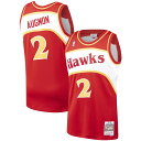【公式グッズ】NBA ホークス ステイシー・オーグモン ユニフォーム Mitchell & Ness(ミッチェル&ネス) メンズ レッド (MNC NBA HWC Mens Swingman Jersey)