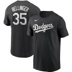 MLB ドジャース コディ・ベリンジャー Tシャツ Nike ナイキ メンズ ブラック (Men's MLB Nike Name & Number T-Shirt)