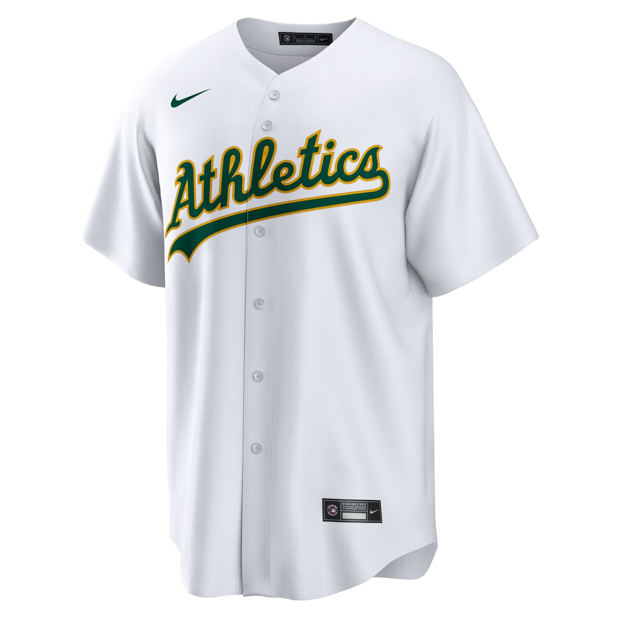 MLB アスレチックス レプリカ ユニフォーム Nike ナイキ メンズ ホワイト (Men's Nike Replica Team Jersey) 2