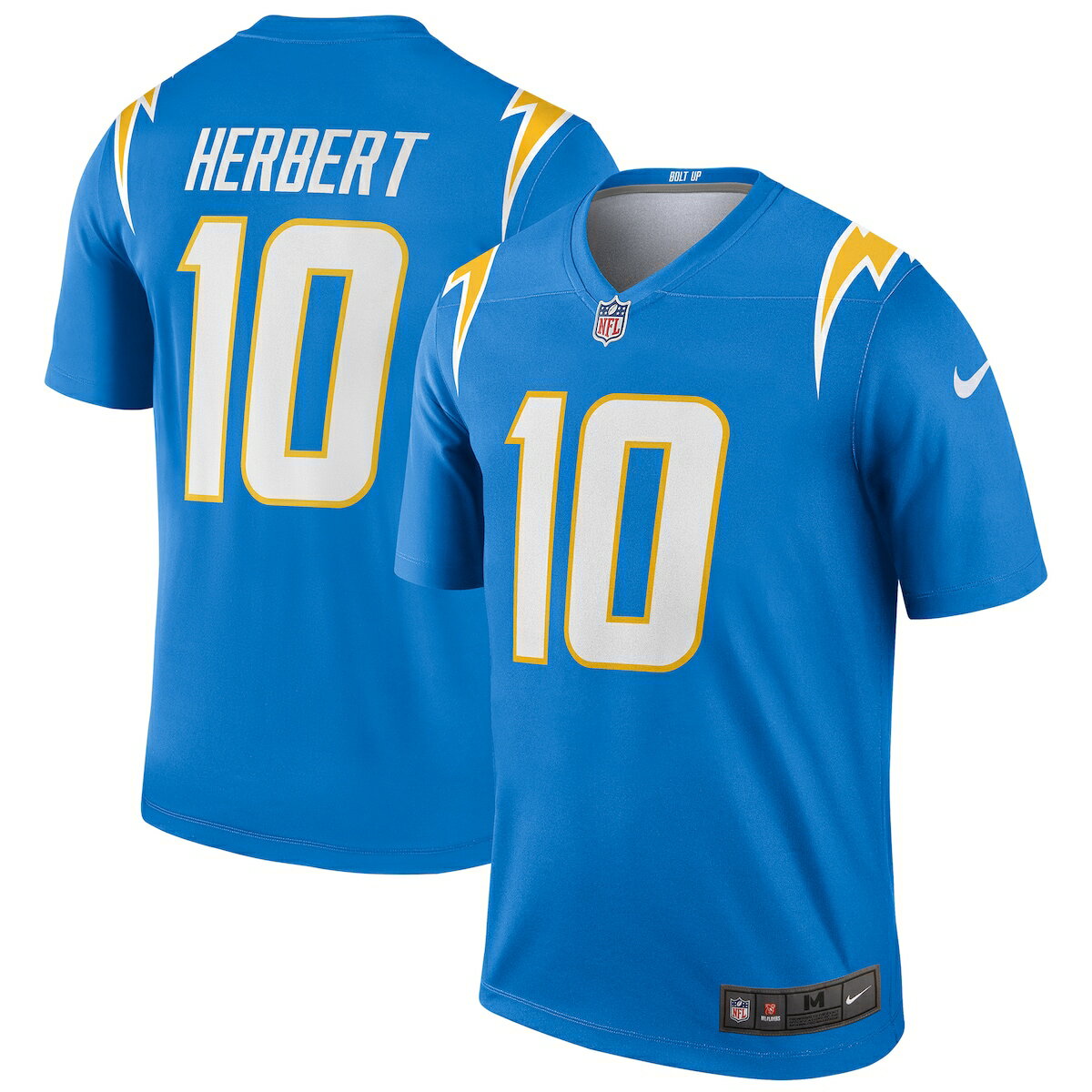 NFL チャージャーズ ジャスティン・ハーバート ユニフォーム Nike ナイキ メンズ パウダーブルー (Men's Nike Legend Jersey)