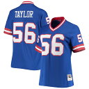 You're a massive New York Giants fan and love to flaunt it. Now you can show off your fandom when you get this Lawrence Taylor Legacy replica jersey from Mitchell & Ness. It features distinctive throwback graphics on the chest and back, perfect for wearing on game day. By wearing this jersey, you'll be able to feel like you're reliving some of the great plays that Lawrence Taylor accomplished to lead the New York Giants to glory.Replica Throwback JerseyImportedEmbroidered fabric appliqueBrand: Mitchell & NessShort sleeveV-neckWoven jock tagMaterial: 100% PolyesterMachine wash, line dryOfficially licensed