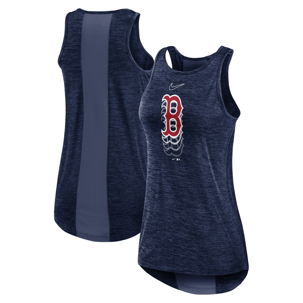 【公式グッズ】MLB レッドソックス タンクトップ Nike/ナイキ レディース ネイビー (Women's Nike Logo Fade High Neck ...