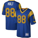 You're a massive Los Angeles Rams fan and also loved watching Torry Holt play. Now you can show off your fandom for both when you get this Torry Holt Los Angeles Rams Legacy replica jersey from Mitchell & Ness. It features distinctive throwback Los Angeles Rams graphics on the chest and back, perfect for wearing at a home game. By wearing this jersey, you'll be able to feel like you're reliving some of the great plays that Torry Holt accomplished to lead the Los Angeles Rams to glory.Mesh fabricV-neckOfficially licensedMachine wash, line dryMaterial: 100% PolyesterSublimated rib-knit sleeve insertsThrowback JerseyFabric applique sewn onWoven tags at bottom hemEmbroidered twill graphicsSide splits at waist hemImportedBrand: Mitchell & NessEmbroidered NFL Shield at collarShort sleeves