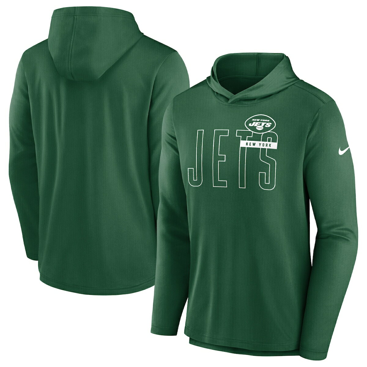 【公式グッズ】NFL ジェッツ 長袖 Tシャツ Nike/ナイキ メンズ グリーン (22 Men's Nike Perform LS Dr..