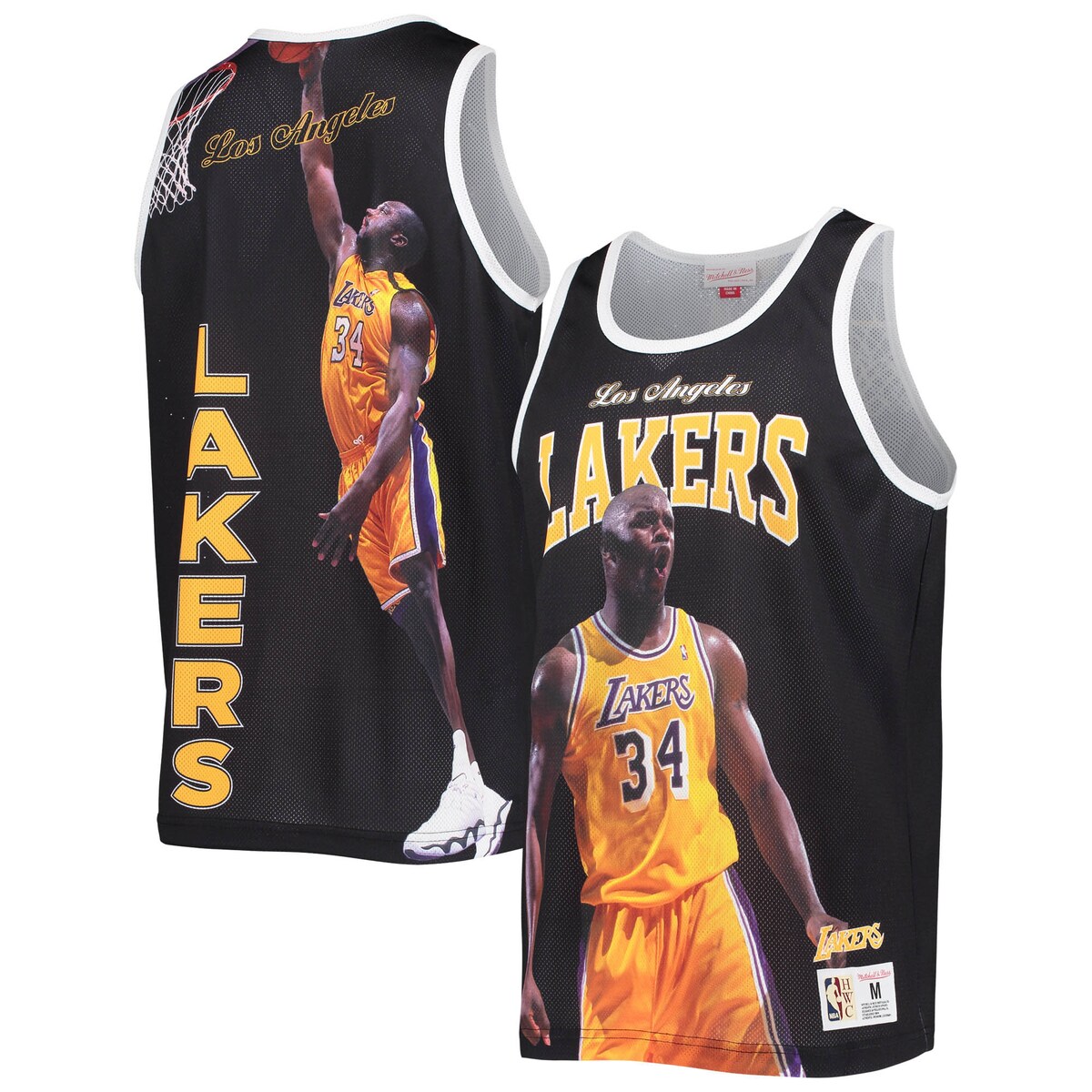 NBA CJ[Y VL[EIj[ ^Ngbv Mitchell & Nessi~b`FlXj Y ubN (MNC NBA Sublimated Player Tank)