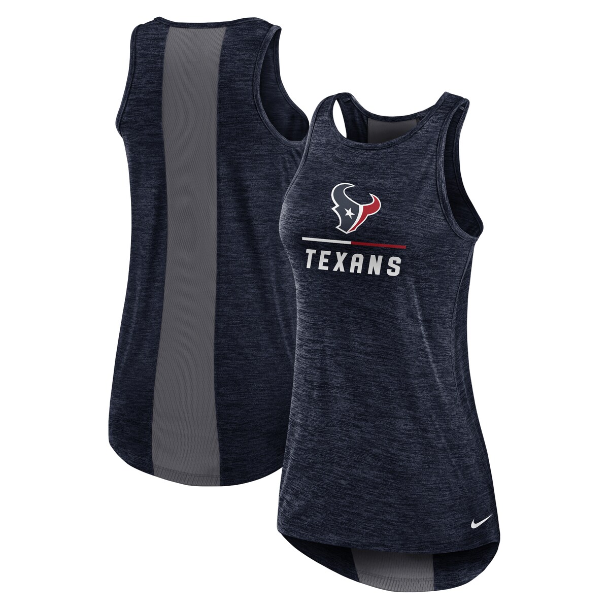 【公式グッズ】NFL テキサンズ タンクトップ Nike/ナイキ レディース ネイビー (22 Women's High Neck Dri-Fit Tank)