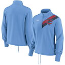 【公式グッズ】MLB ツインズ プルオーバー Nike ナイキ レディース ライトブルー (Women's Nike Cooperstown Rewind St...