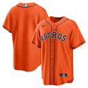 【公式グッズ】MLB アストロズ レプリカ ユニフォーム Nike ナイキ メンズ オレンジ (Men's Nike Replica Team Jersey)