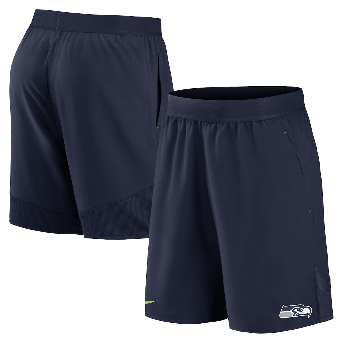 ナイキ ルームウェア メンズ NFL シーホークス ショートパンツ Nike ナイキ メンズ ネイビー (22 Mens Nike Stretch Woven Short)