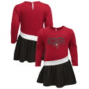 NFL バッカニアーズ ワンピース Outerstuff アウタースタッフ ベビー レッド 22 Infant Girls Heart To Heart Jersey Tunic Dress 