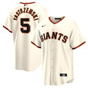 【公式グッズ】MLB ジャイアンツ マイク・ヤストルゼムスキー レプリカ ユニフォーム Nike ナイキ メンズ クリーム (Men's MLB Nike Of...