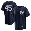You're the type of New York Yankees fan who counts down the minutes until the first pitch. When your squad finally hits the field, show your support all game long with this Gerrit Cole Replica jersey from Nike. Its classic full-button design features the number of your favorite player in crisp applique graphics, leaving no doubt you'll be along for the ride for all 162 games and beyond this season.Rounded hemReplica JerseyOfficially licensedMachine wash gentle or dry clean. Tumble dry low, hang dry preferred.Jersey Color Style: AlternateHeat-sealed transfer appliqueHeat-sealed jock tagMaterial: 100% PolyesterImportedBrand: NikeFull-button frontMLB Batterman applique on center back neck