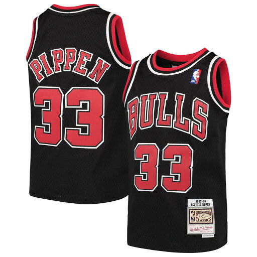 【エントリーでポイント5倍】NBA ブルズ スコッティ・ピッペン ユニフォーム Mitchell & Ness ミッチェル&ネス キッズ ブラック (MNC HWC Youth Swingman Jerseys) 【エントリーでポイント5倍】NBA ブルズ スコッティ・ピッペン ユニフォーム Mitchell & Ness ミッチェル&ネス キッズ ブラック (MNC HWC Youth Swingman Jerseys)