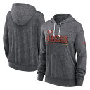 【公式グッズ】NFL 49ers パーカー Nike ナイキ レディース ヘザーチャコール (22 Women's Team Spirit Gym Vintag...