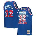 【公式グッズ】NBA ウェスタンカンファレンス マジック・ジョンソン オーセンティック ユニフォーム Mitchell & Ness(ミッチェル&ネス) メンズ...