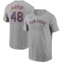 MLB メッツ ジェイコブ・デグロム Tシャツ Nike ナイキ メンズ グレイ (Men's ML ...