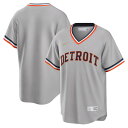 MLB タイガース ユニフォーム Nike ナイキ メンズ グレイ (MLB Nike Men's Official Cooperstown Team Jersey)