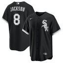 【公式グッズ】MLB ホワイトソックス ボー・ジャクソン レプリカ ユニフォーム Nike ナイキ メンズ ブラック (Men's MLB Nike Offic...