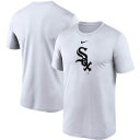 エントリーでポイント7倍【公式グッズ】MLB ホワイトソックス Tシャツ Nike/ナイキ メンズ ホワイト (Men's Nike Large Logo Legend T-Shirt)