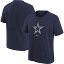 NFL カウボーイズ Tシャツ Nike ナイキ トドラー ネイビー (22 Juvenile Logo Cotton SST)