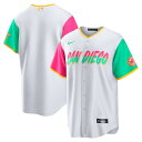 【公式グッズ】MLB パドレス レプリカ ユニフォーム Nike ナイキ メンズ ホワイト (Men's Nike Replica City Connect T...