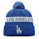 MLB ドジャース ニット帽 Fanatics（ファナティクス） メンズ ロイヤル (MLB NUT League Logo Cuffed Pom Knit)