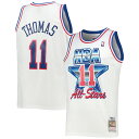 NBA イースタンカンファレンス アイザイア・トーマス ユニフォーム Mitchell & Ness（ミッチェル＆ネス） メンズ ホワイト (MNC NBA HWC Mens Swingman Jersey)