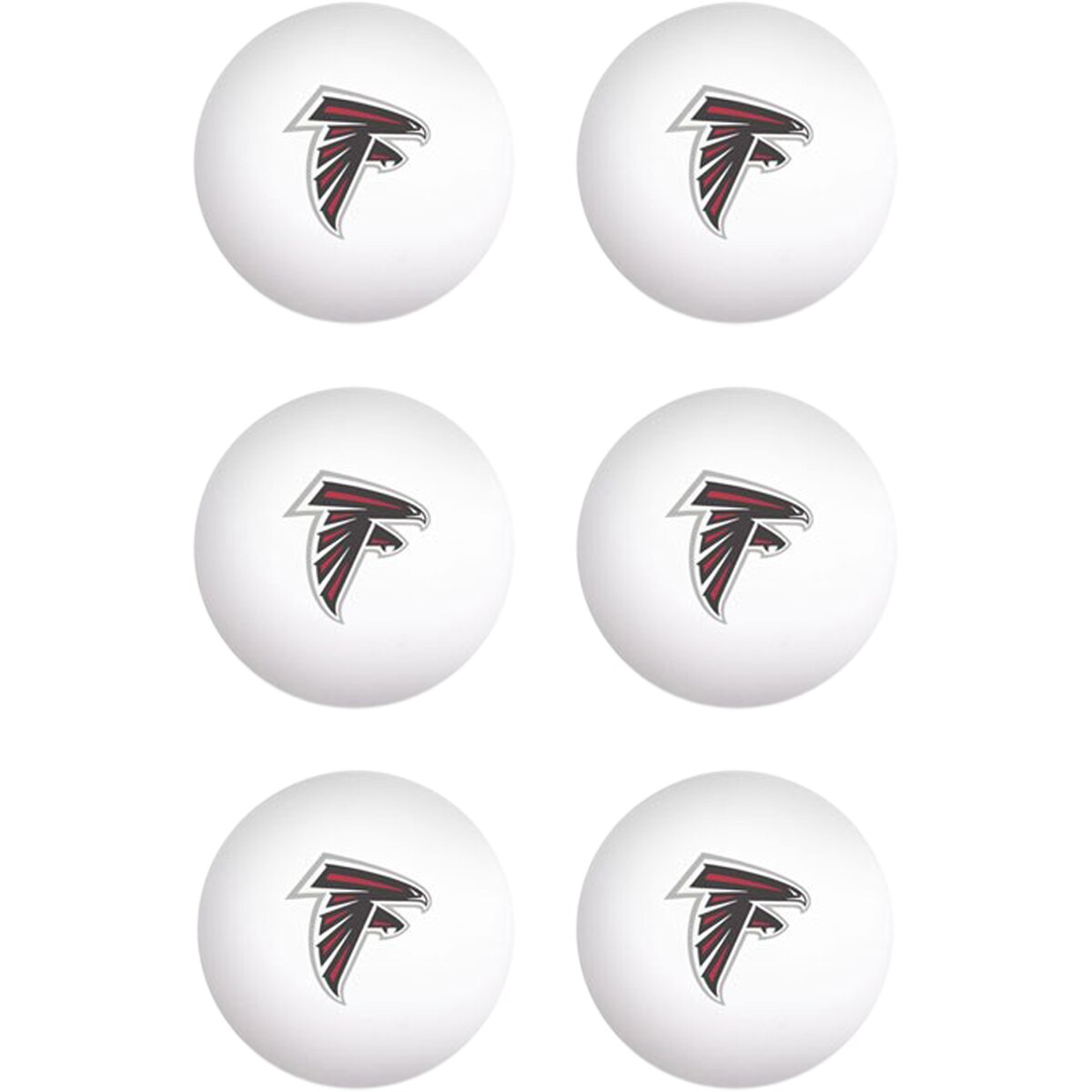 NFL ファルコンズ テールゲイトパーティーグッズ ウィンクラフト (6pk Ping Pong Balls)