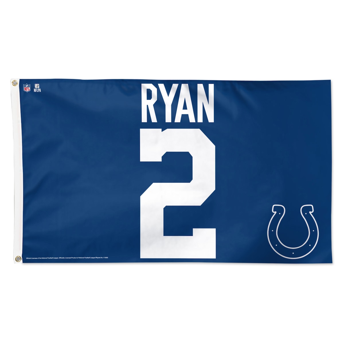 NFL コルツ マット・ライアン フラッグ ウィンクラフト (1-Sided 3x5 Deluxe Flag-NFL Player)