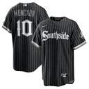 MLB ホワイトソックス ヨアン・モンカダ レプリカ ユニフォーム Nike ナイキ メンズ ブラック (Men's Nike City Connect Replica Player Jersey)