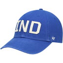 【公式グッズ】NFL コルツ アジャスタブルキャップ '47 レディース ロイヤル (NFL Womens Finley Clean Up)